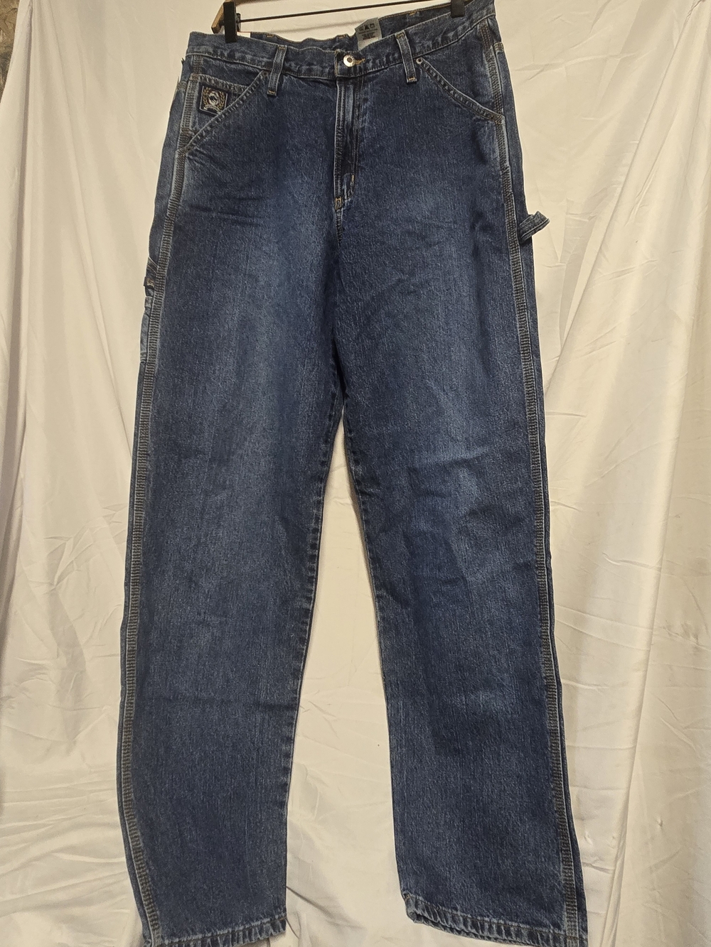 Cinch Men's Dark Blue Relaxed Carpenter Jeans